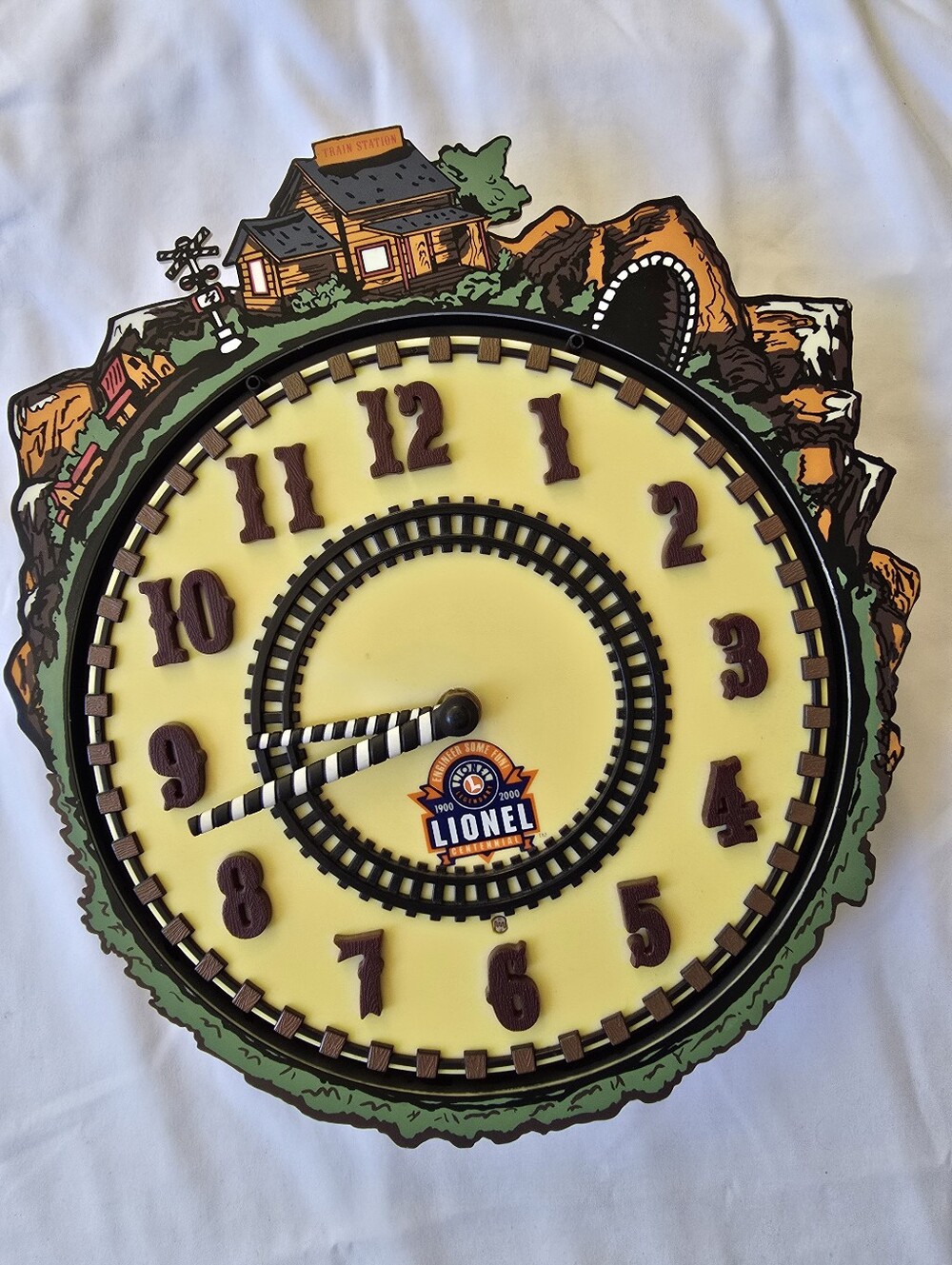 Vintage Lionel Train Clock 1900-2000 Centennial Anniversary